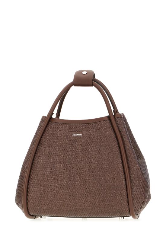 25SS 막스마라 토트백 SUMMERMARINES 001 MARRONESCURO - MAX MARA