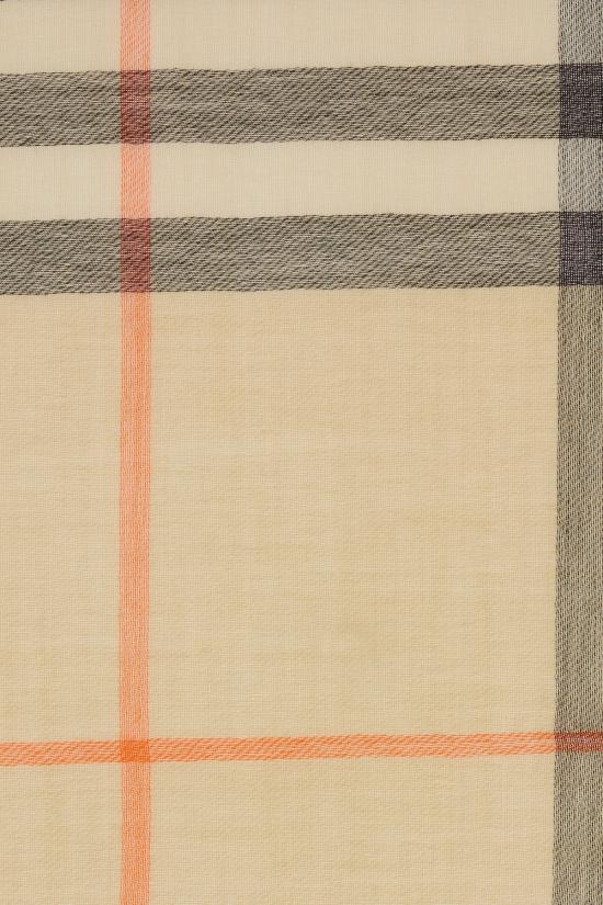 25FW 버버리 체크 울 스카프 8085069 A2021 SAND - BURBERRY