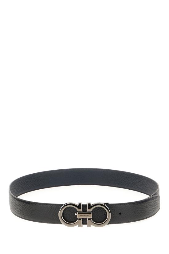 26FW 살바토레 페라가모 벨트 687611 015 NERO BLUE MARINE