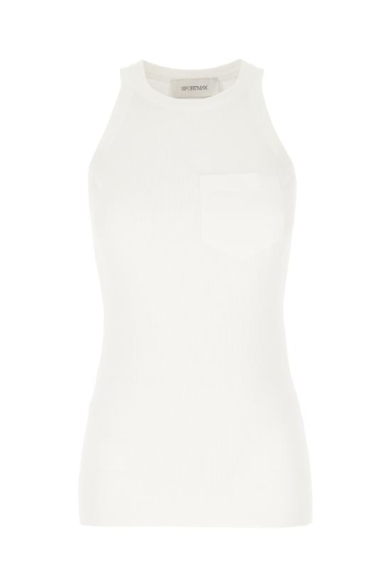 25SS 스포트막스 민소매 티셔츠 AIA 001 BIANCOOTTICO