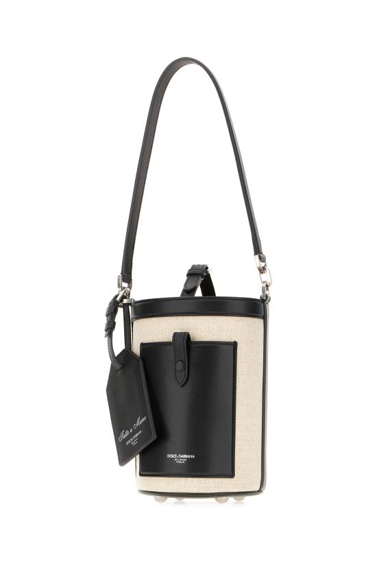 25SS 돌체앤가바나 숄더백 BM2506A9B64 8B965 BLACKNATURAL - DOLCE & GABBANA