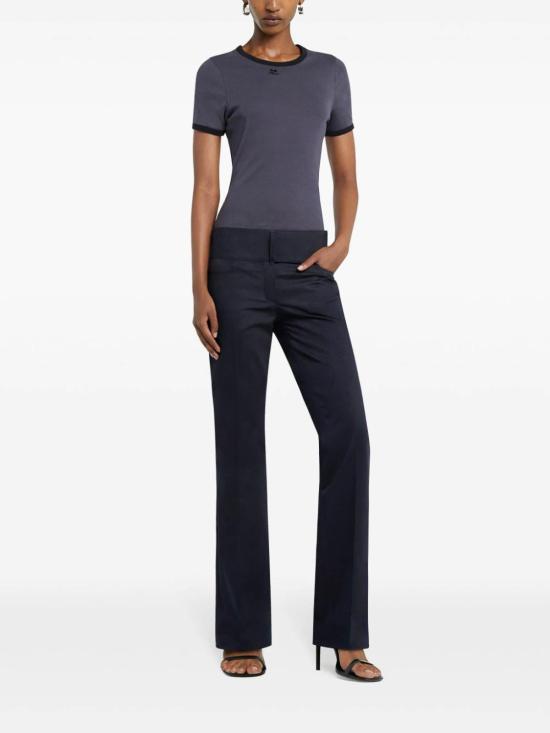 25SS 쿠레쥬 반팔 티셔츠 125JTS017JS0203 B155 CHARCOAL GREY DOM - COURREGES