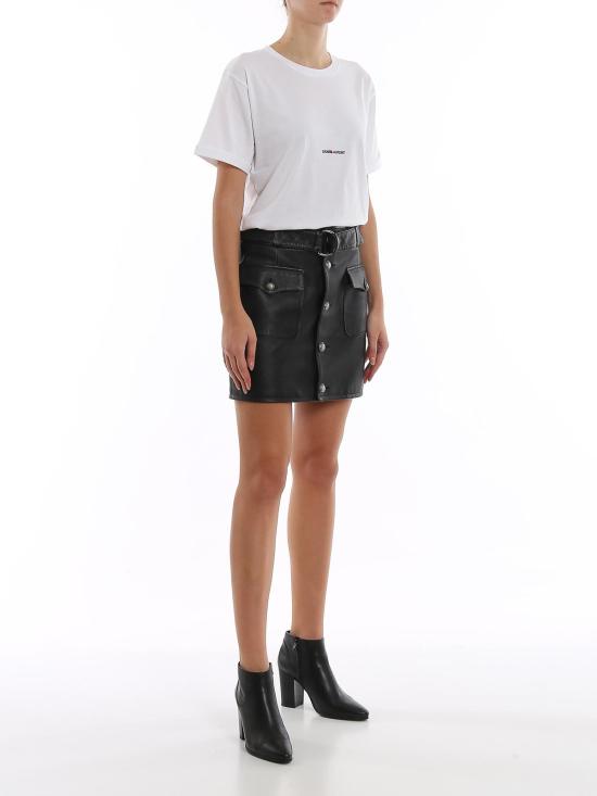  생로랑 반팔 티셔츠 460876YB2DQ9000 White - SAINT LAURENT