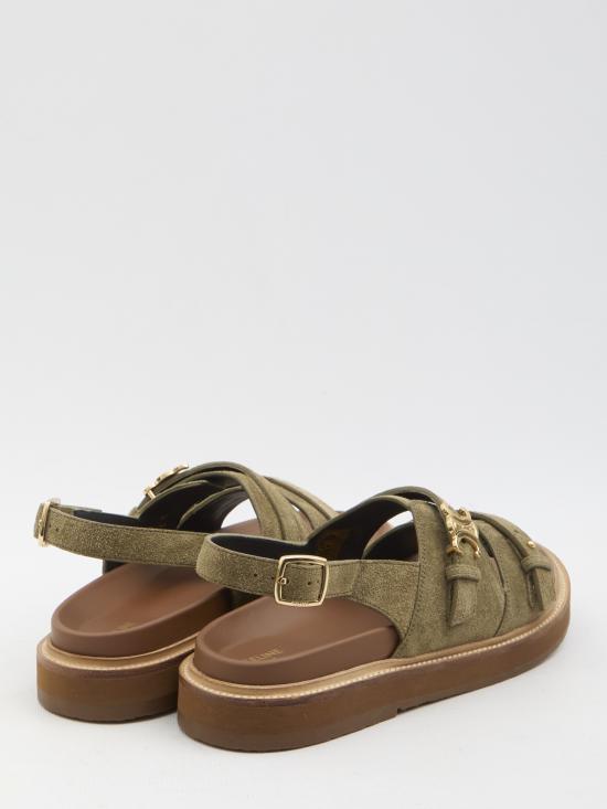 25SS 셀린느 샌들 359815120 GREEN - CELINE