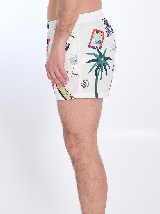 25SS 자크뮈스 스윔팬츠 255SW013 WHITE - JACQUEMUS