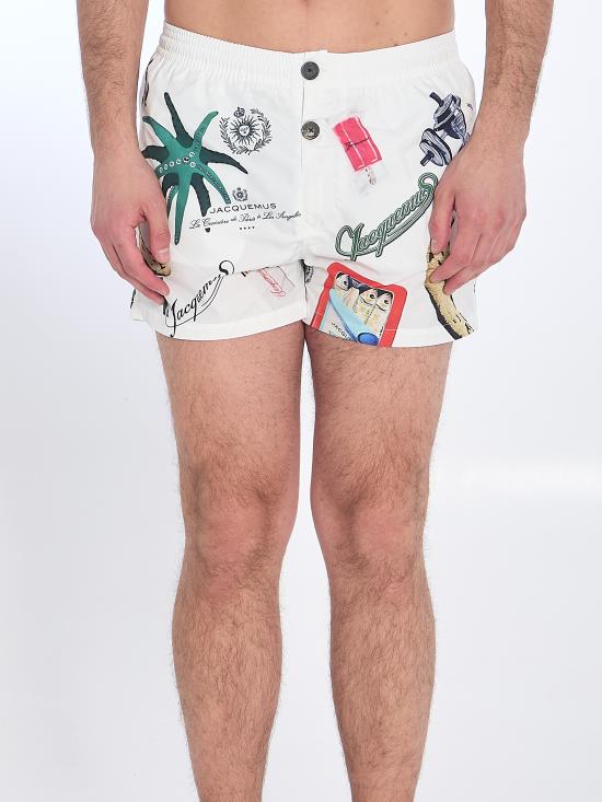 25SS 자크뮈스 스윔팬츠 255SW013 WHITE