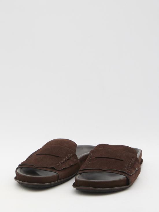 25SS 자크뮈스 뮬/슬리퍼 255FO172 BROWN - JACQUEMUS