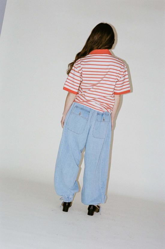  Opera Sport 탑 오페라 스포츠 루나 폴로 셔츠 스트라이프 - OTHER BRANDS