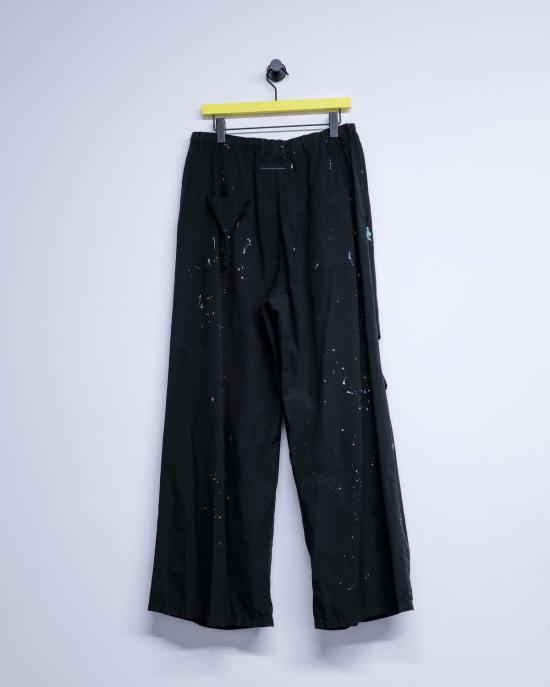 MM6 메종마르지엘라 스트레이트 팬츠 Mm6 메종 마르지엘라 페인터 팬츠 블랙 - MM6 MAISON MARGIELA