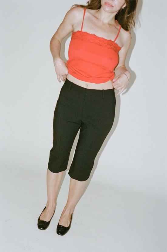  Opera Sport 민소매 티셔츠 오페라 스포츠 오드뤼 심리스  레드