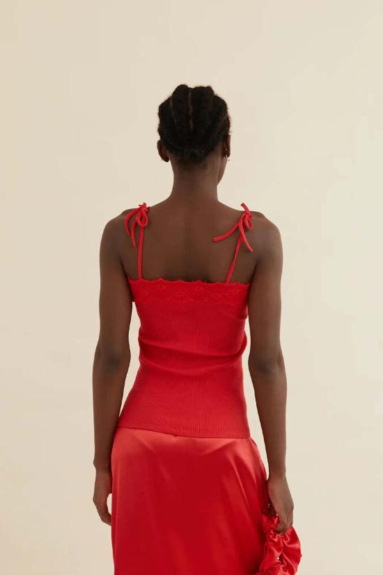  Opera Sport 민소매 티셔츠 오페라 스포츠 오드뤼 심리스  레드 - OPERA SPORT