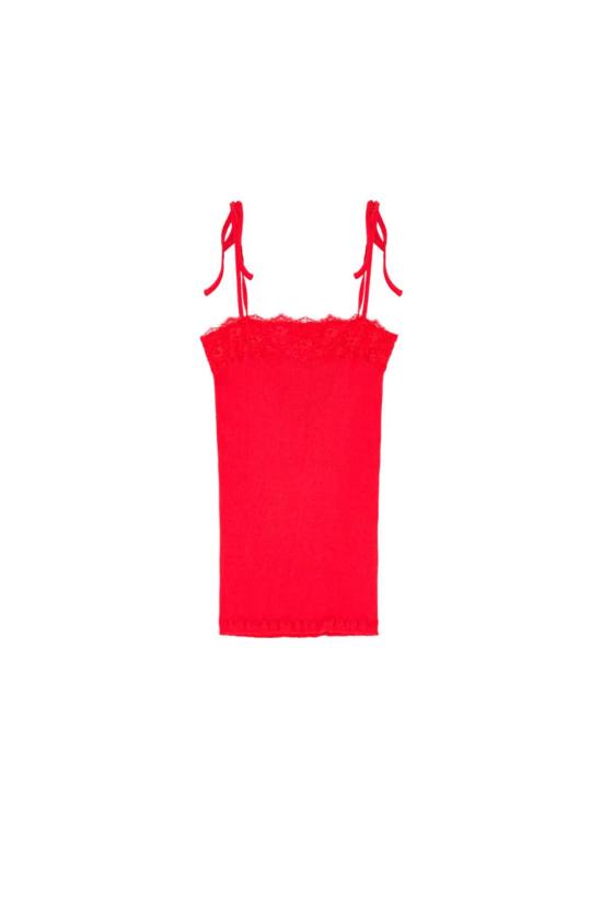  Opera Sport 민소매 티셔츠 오페라 스포츠 오드뤼 심리스  레드 - OPERA SPORT