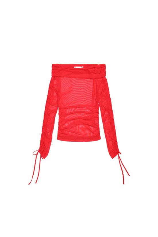  Opera Sport 긴팔 티셔츠 오페라 스포츠 엘레노어  마스 레드 - OPERA SPORT