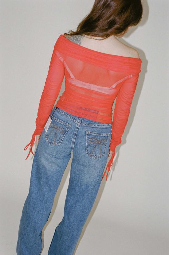  Opera Sport 긴팔 티셔츠 오페라 스포츠 엘레노어  마스 레드 - OPERA SPORT