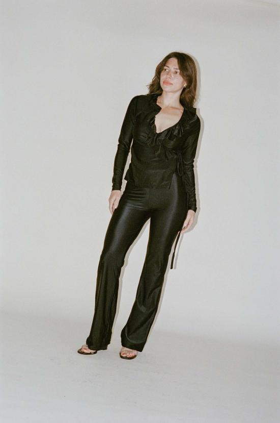  Opera Sport 스트레이트 팬츠 오페라 스포츠 앨리스  블랙