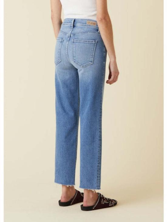  르장 데님 팬츠 르 장 사빈 스트레이트 앵클 앤젤 블루 - LE JEAN