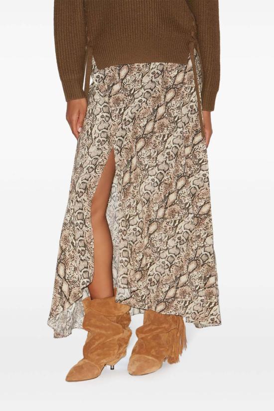  이자벨마랑에뚜왈 롱 스커트 이자벨 마랑 에투알 사쿠라 스커트 내추럴