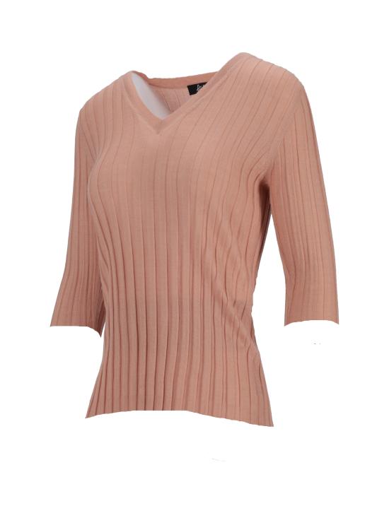 26SS 라 로즈 스웨터 MG305 32585 LIGHT PINK - LA ROSE