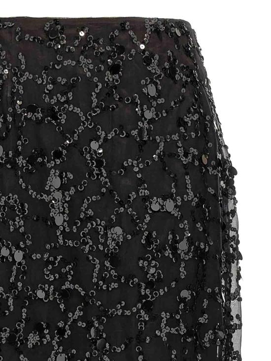  파비아나 필리피 스커트 GND265F401L184825 Black - FABIANA FILIPPI