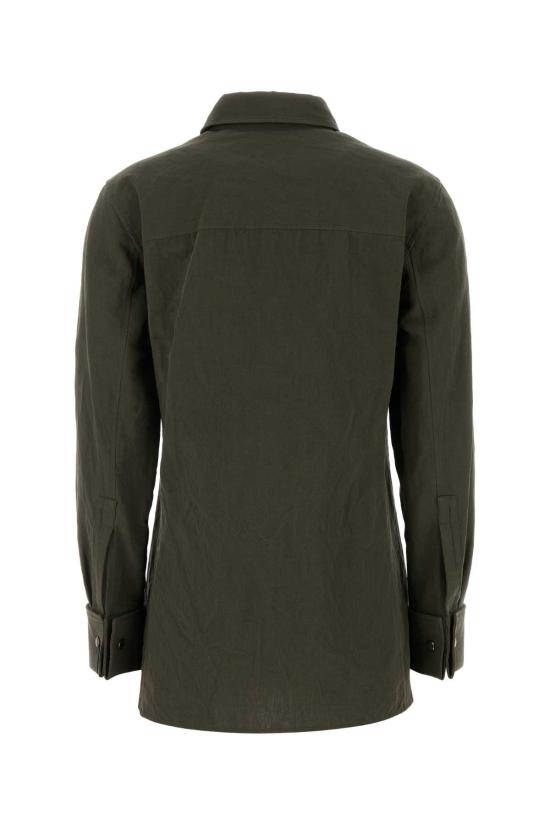 25SS 생로랑 셔츠 823673Y3D50 1342 Green - SAINT LAURENT