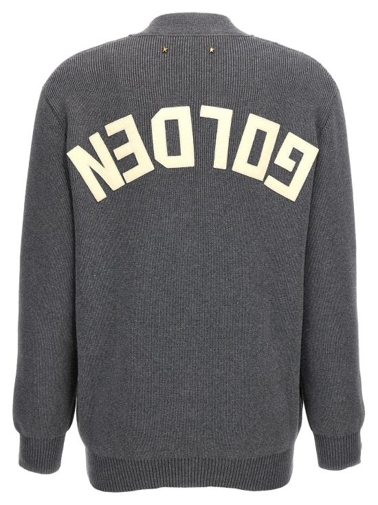 24FW 골든구스 가디건 GWP00950P0006626030460304 Gray - GOLDEN GOOSE