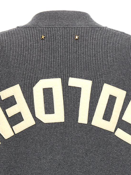 24FW 골든구스 가디건 GWP00950P0006626030460304 Gray - GOLDEN GOOSE