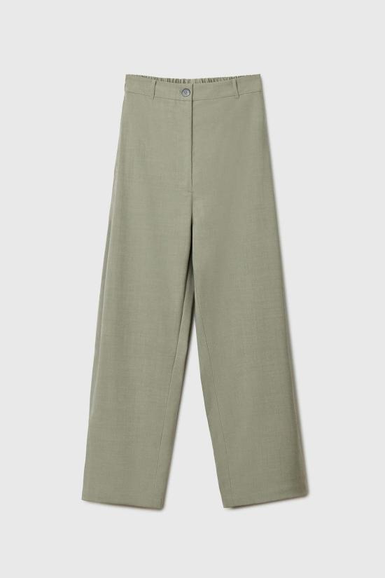  코데라 스트레이트 팬츠 와이드 레그 팬츠 살비아 - CORDERA