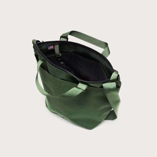  백스 인 프로그레스 더플백 Bags In Progress Traveler Duffle Small 올리브 - BAGS IN PROGRESS