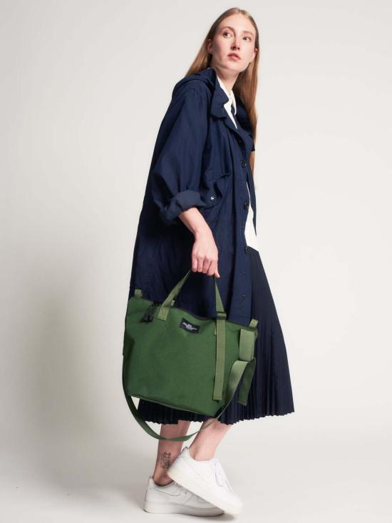  백스 인 프로그레스 더플백 Bags In Progress Traveler Duffle Small 올리브 - BAGS IN PROGRESS