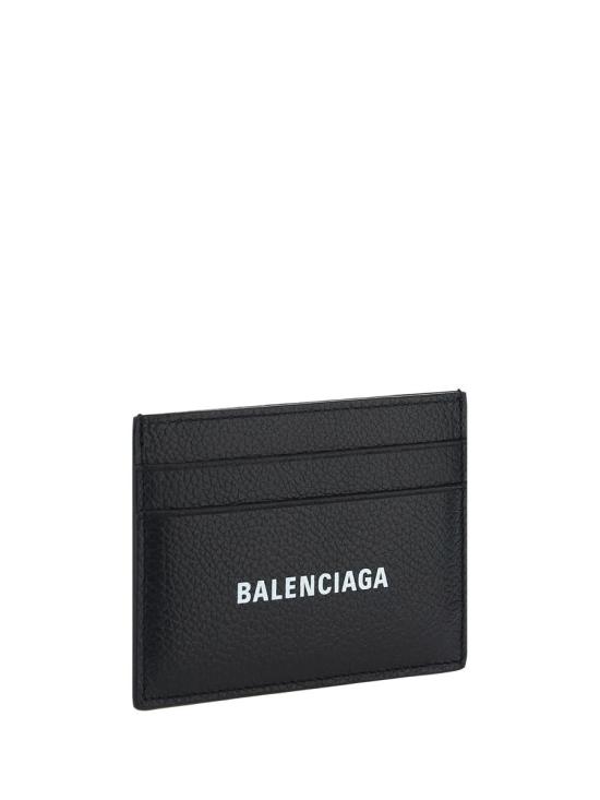 25FW 발렌시아가 남성지갑 5943091IZI3 1090 Black - BALENCIAGA