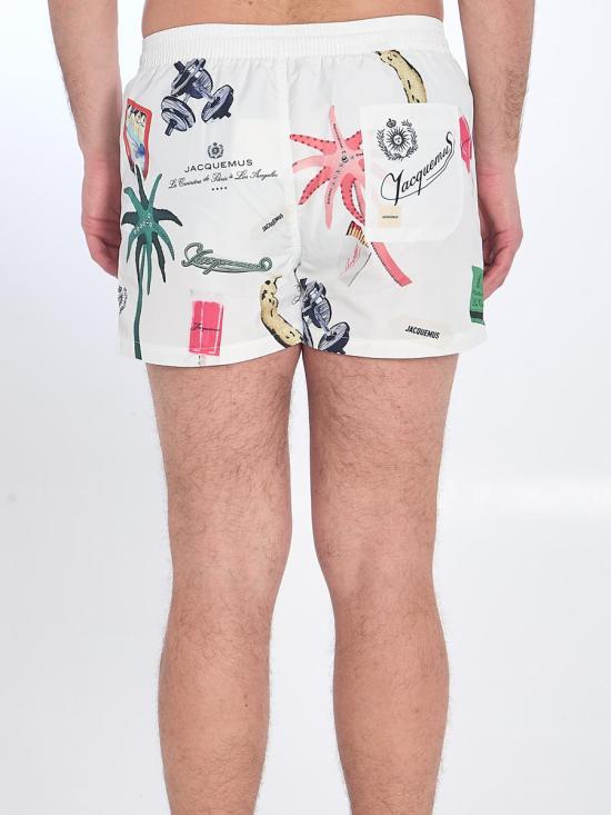 25SS 자크뮈스 스윔팬츠 6840025 255SW013 2407 1IC WHITE - JACQUEMUS