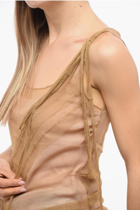  디스퀘어드2 탑 S72NC0979 S54553 132 Beige - DSQUARED2