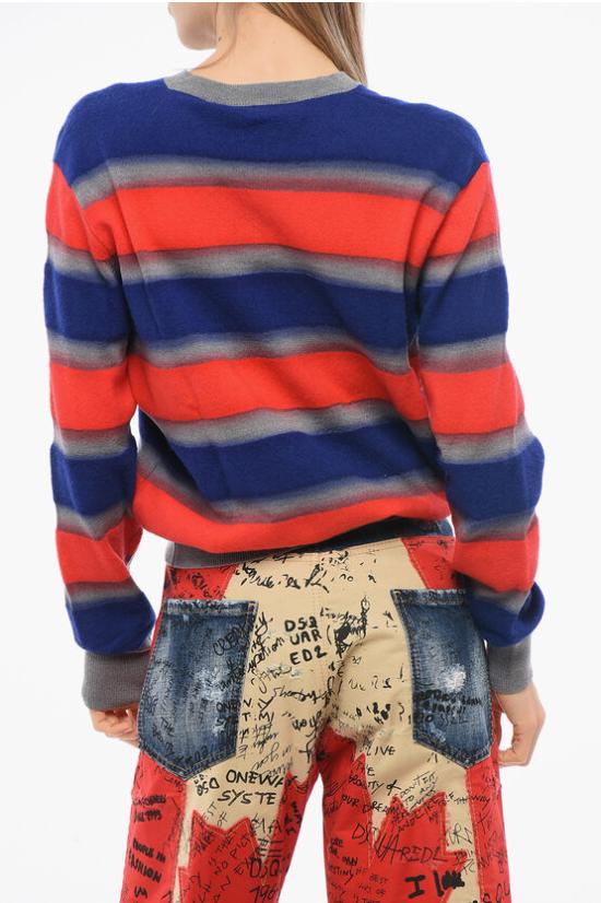  디스퀘어드2 스웨터 S75HA1090 S17884 961 Multicolor - DSQUARED2