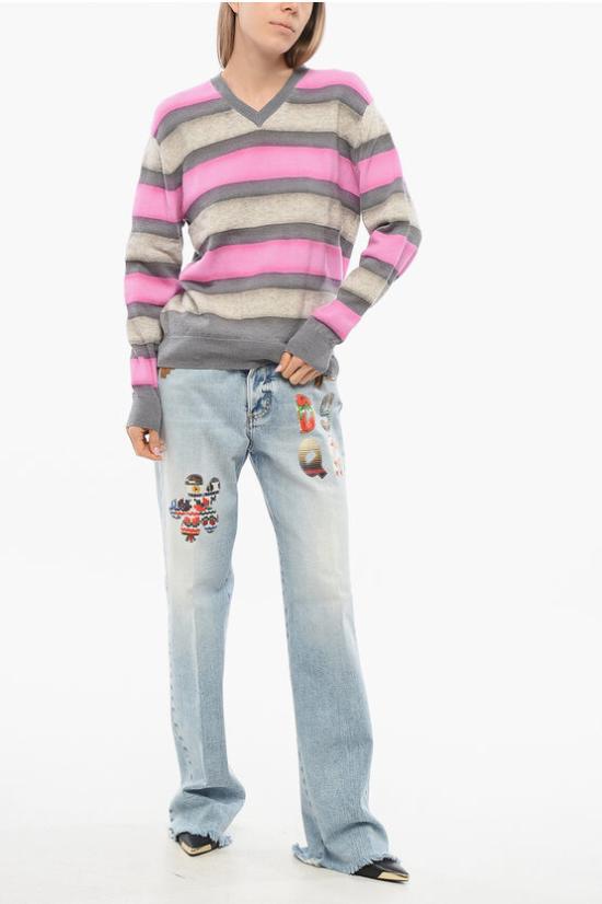  디스퀘어드2 스웨터 S75HA1090 S17884 962 Multicolor - DSQUARED2