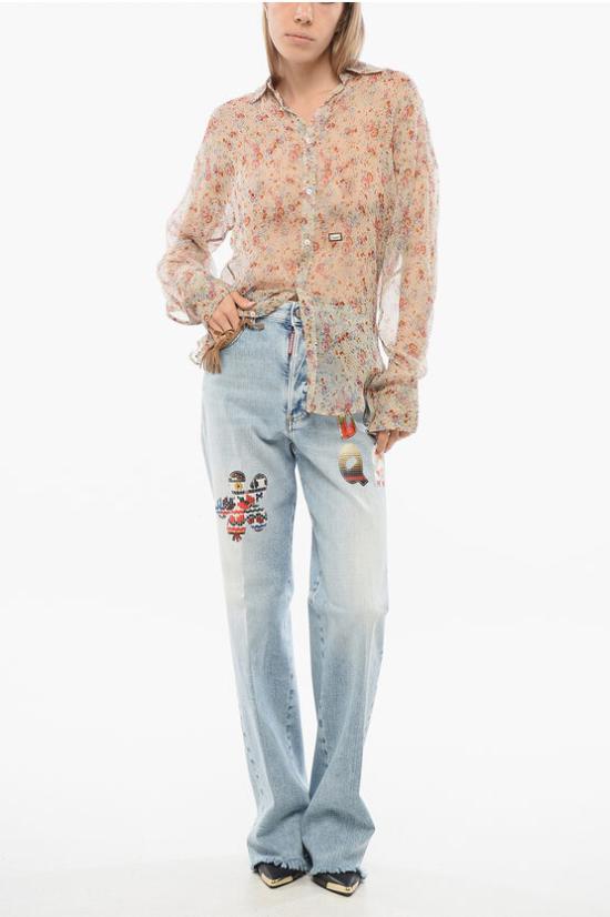  디스퀘어드2 셔츠 S72DL0697 S54563 001S Pink - DSQUARED2