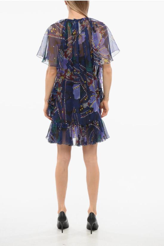  디스퀘어드2 숏 원피스 S72CV0338 S76473 001S Violet - DSQUARED2