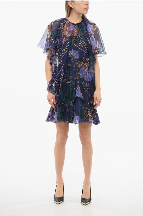  디스퀘어드2 숏 원피스 S72CV0338 S76473 001S Violet