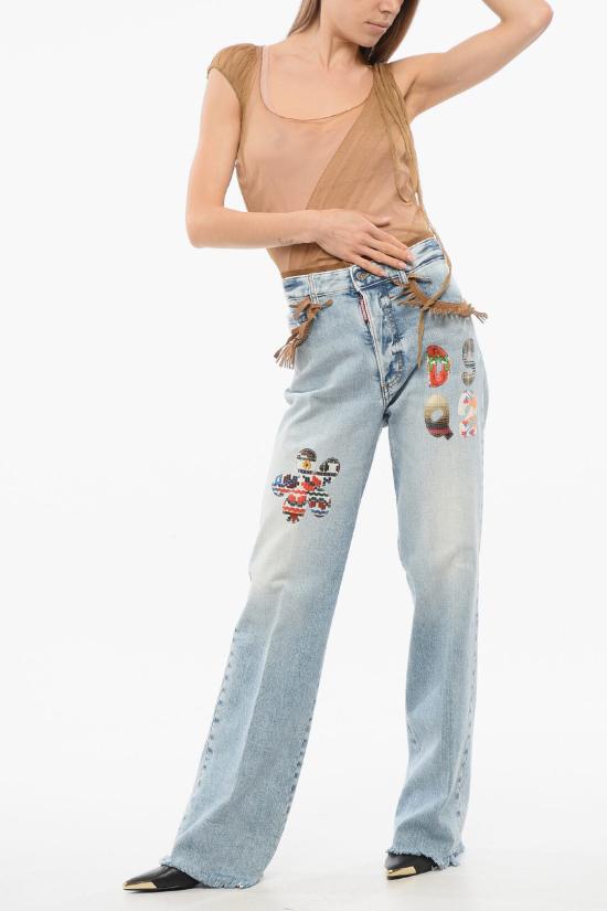  디스퀘어드2 데님 팬츠 S75LB0673 S30663 470 Light blue - DSQUARED2