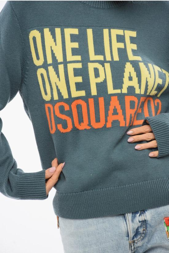  디스퀘어드2 스웨터 S73HA0166 S18119 610 Green - DSQUARED2