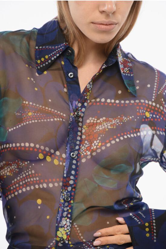  디스퀘어드2 셔츠 S72DL0711 S76473 001S Fantasia astratta Multicolor - DSQUARED2