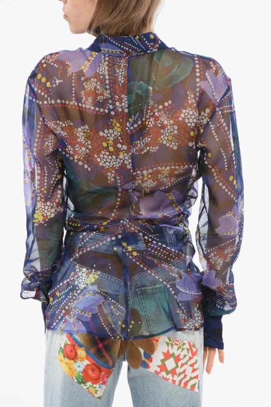 디스퀘어드2 셔츠 S72DL0711 S76473 001S Fantasia astratta Multicolor - DSQUARED2