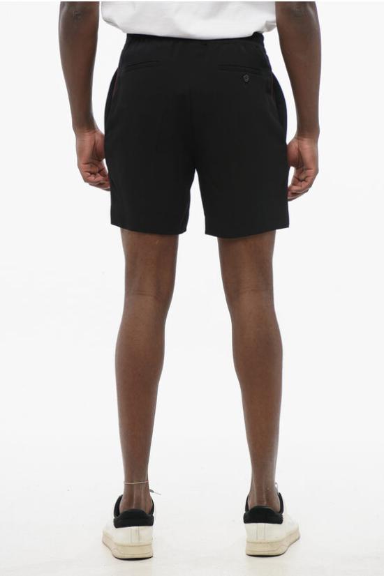  알렉산더 맥퀸 숏팬츠 573706 QNR38 1000 Black - ALEXANDER MCQUEEN