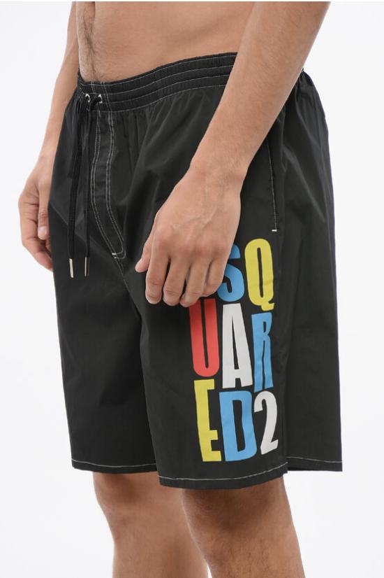  디스퀘어드2 스윔팬츠 S82D7BM1 SJ4600 001 Black - DSQUARED2