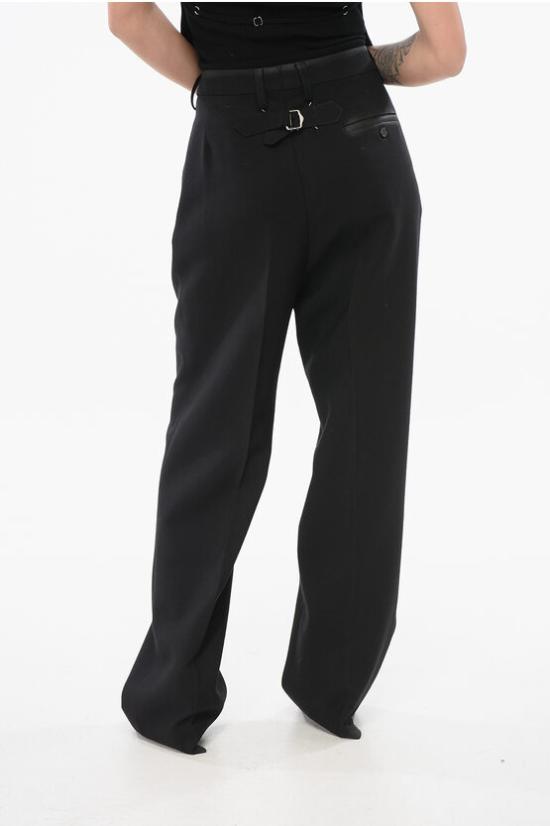  마르지엘라 스트레이트 팬츠 S51KA0589S78075 961 Black - MAISON MARGIELA