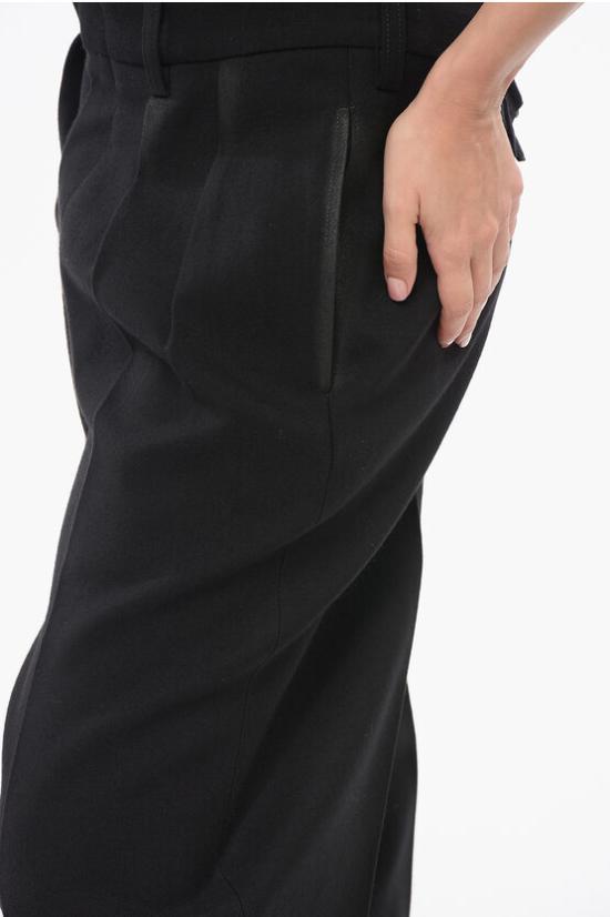  마르지엘라 스트레이트 팬츠 S51KA0589S78075 961 Black - MAISON MARGIELA