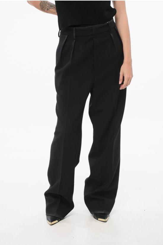  마르지엘라 스트레이트 팬츠 S51KA0589S78075 961 Black