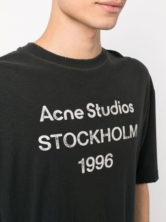 아크네 스튜디오 반팔 티셔츠 CL0196 DOM - ACNE STUDIOS