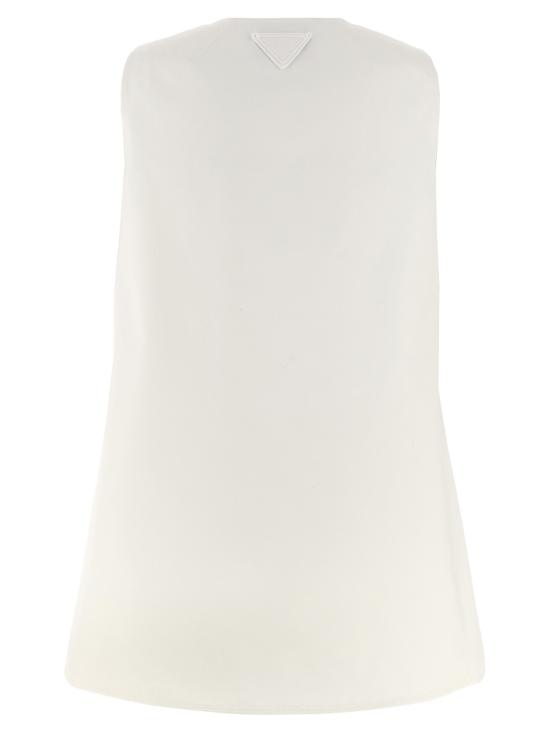 25SS 프라다 숏 원피스 P3P00SOOO16E2F0009 White - PRADA