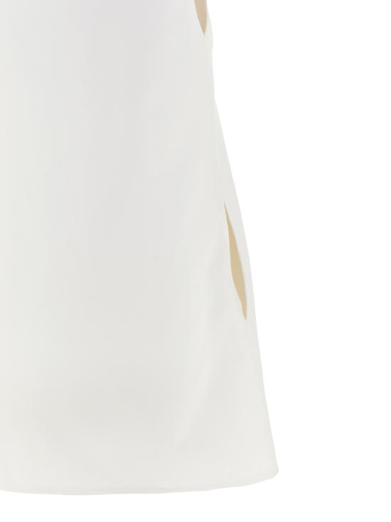 25SS 프라다 숏 원피스 P3P00SOOO16E2F0009 White - PRADA