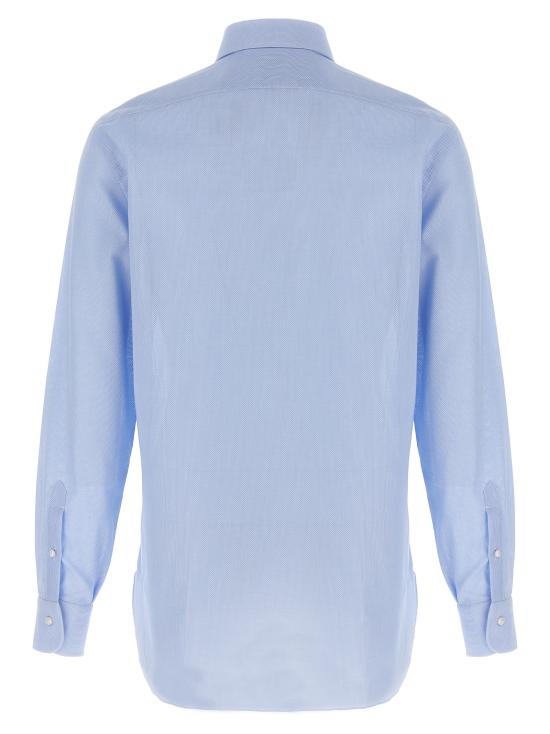 25FW 발바 긴팔 셔츠 D2U12P01470070003 Light Blue - BARBA